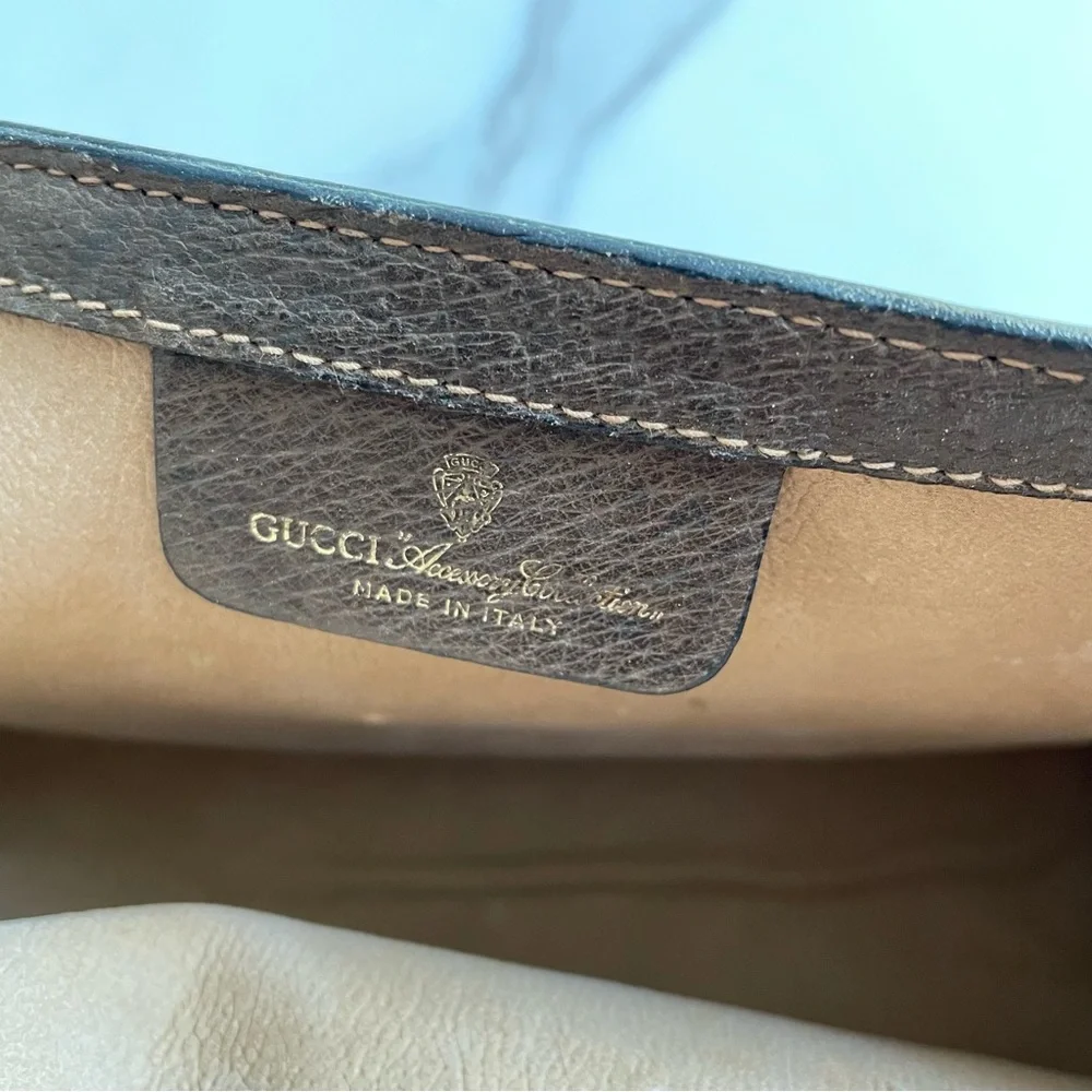 GUCCI GG Ophidia Sherry line clutch crossbody bag ❤️💚 - Picture 9 of 14